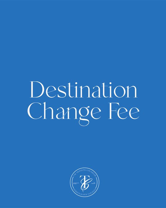 Destination Change Fee