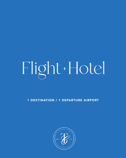 Flight + Hotel: 1 Destination/1 Departure Airport