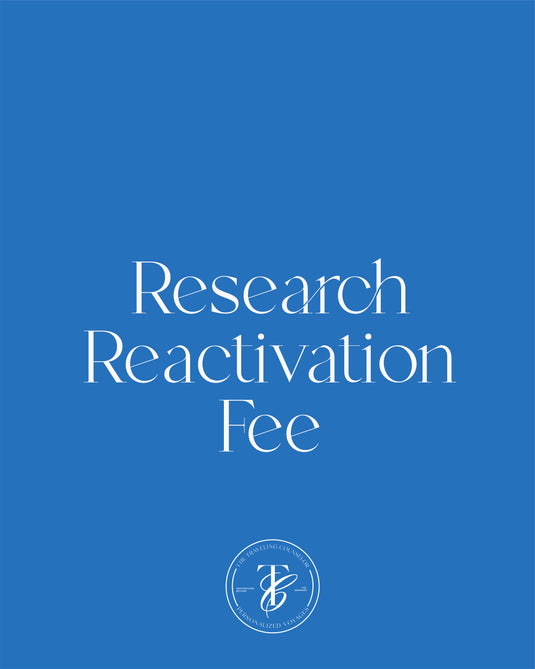 Research Reactivation Fee