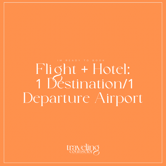 Flight + Hotel: 1 Destination/1 Departure Airport